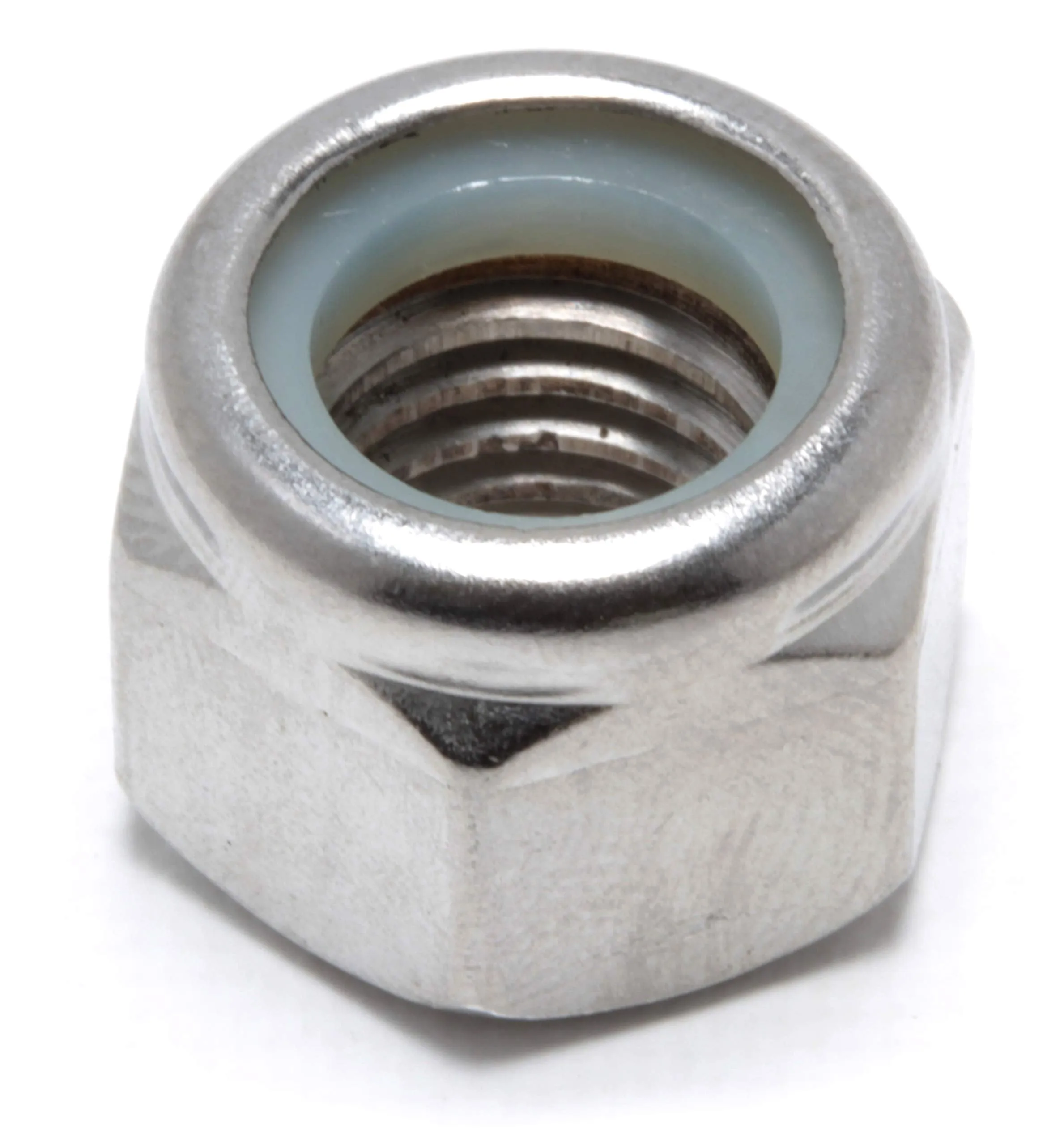 1/2"-13 Stainless Hex Lock Nut (25 Pack), by Bolt Dropper, 304 (18-8) Stainless Steel Lock