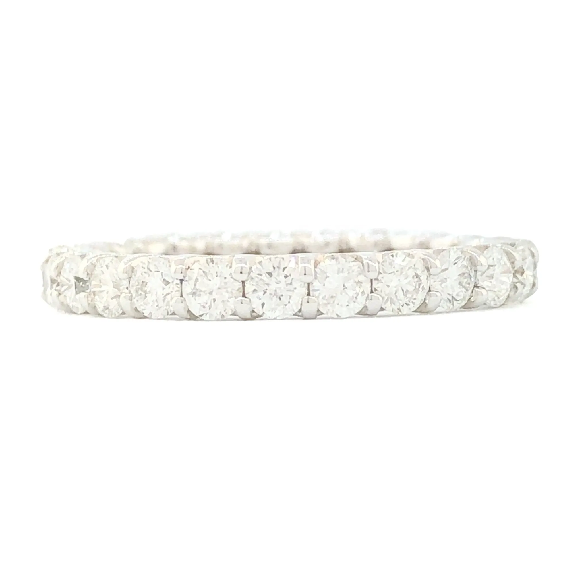 14K W Gold 1.50cttw Diamond Eternity Band