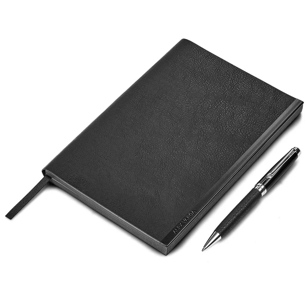 Alex Varga Corinthia Soft Cover Notebook & Pen Set