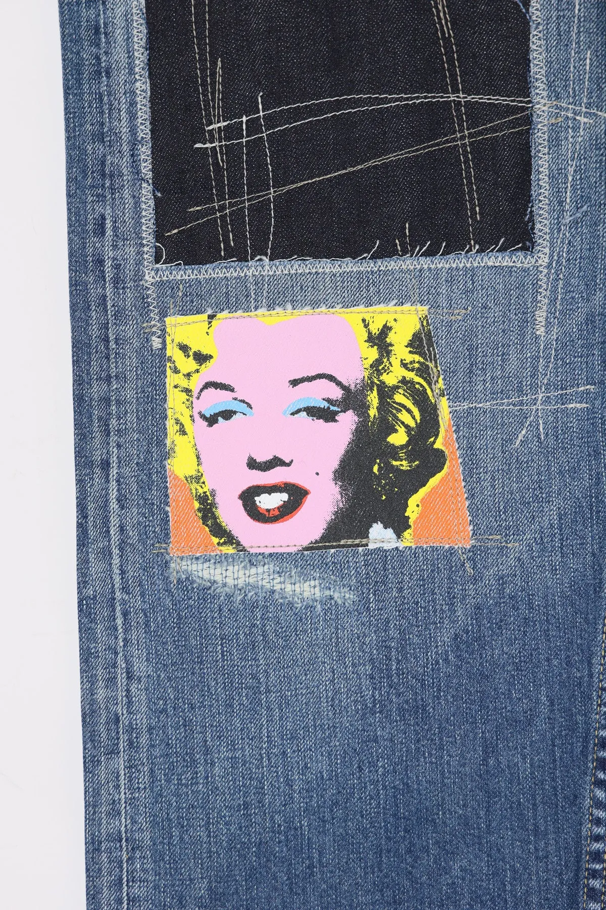 Andy Warhol Patchwork Denim - Indigo