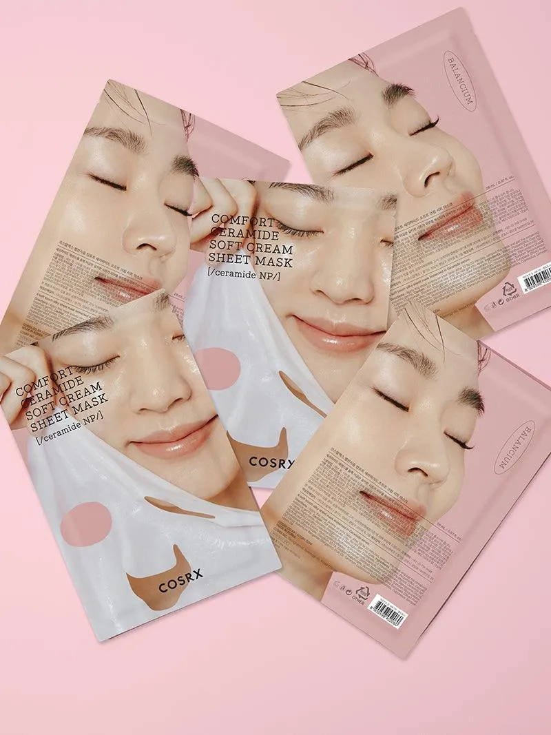 Balancium Comfort Ceramide Soft Cream Sheet Mask