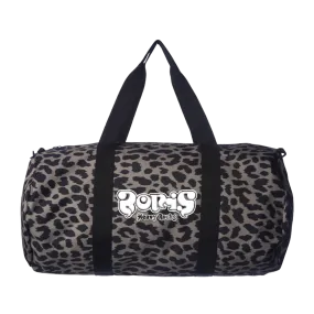 Boris "Heavy Rocks" Embroidered Cheetah Duffel Bag