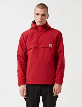 Carhartt-WIP Nimbus Half-Zip Jacket (Fleece Lined) - Blast Red