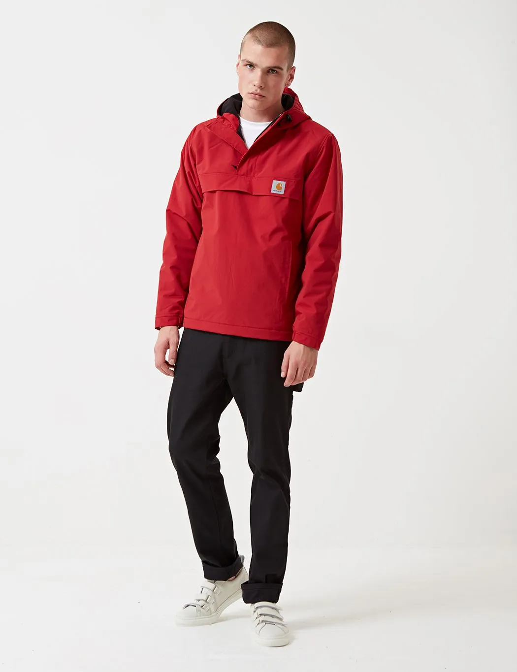 Carhartt-WIP Nimbus Half-Zip Jacket (Fleece Lined) - Blast Red