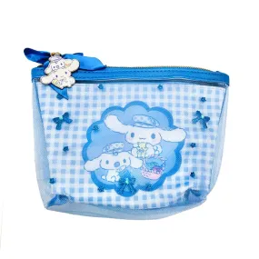 Cinnamoroll Zipper Pouch (Gingham Paperboy Series)