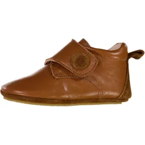 Dakota Leather Indoor Shoe - cognac