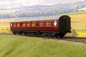 Darstaed D24-3-01A Finescale O Gauge LNER Thompson Mainline TK (Third Class Corridor) Coach, Lined Maroon 'E1439E'