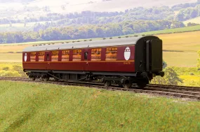 Darstaed D24-3-01RA Finescale O Gauge LNER Thompson Mainline TK (Third Class Corridor) Coach, Lined Maroon 'E1617E'