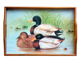 Duck Serving Tray with Handles