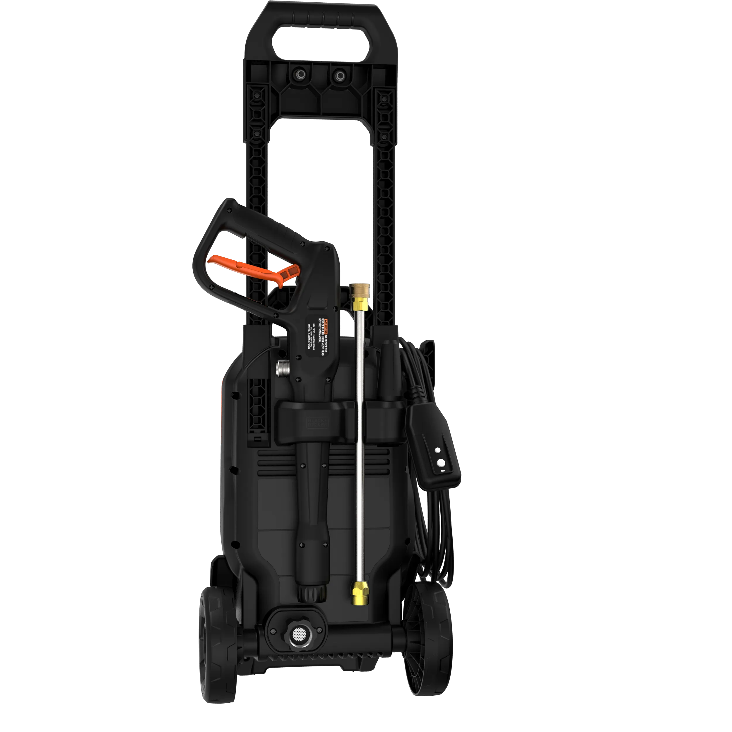 Electric Cold Water Pressure Washer, 2,000 MAX PSI, 1.2 GPM