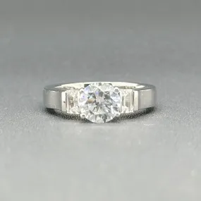 Estate SS CZ Promise Ring