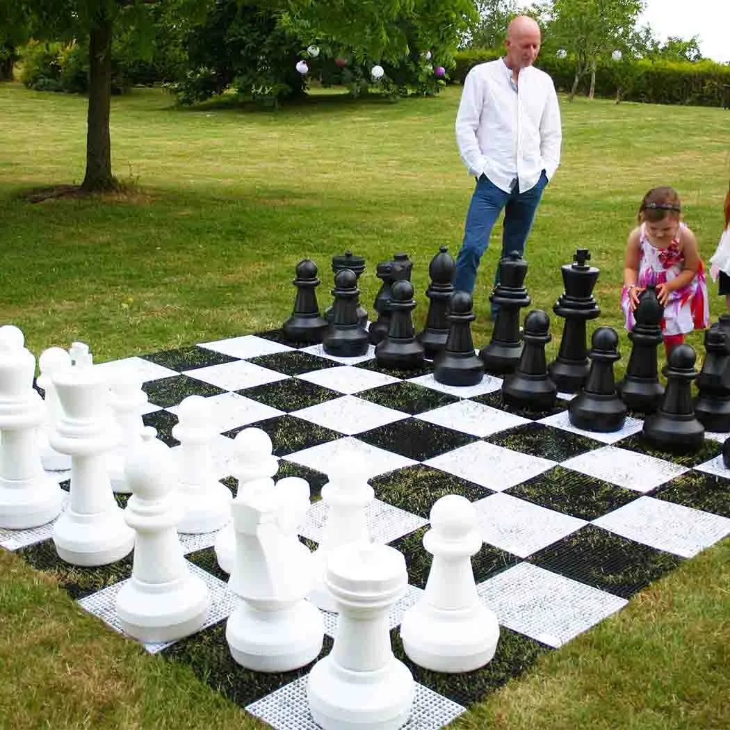 Giant Chess Pieces & Board - Interlocking Tiles Package