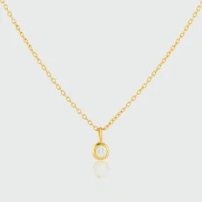 Hampton Moissanite & Gold Vermeil Necklace