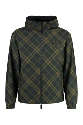 LIGHTWEIGHT REVERSIBLE JACKET WITH CHECK PATTERN