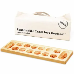 Mancala Game with Cotton Travel Bag - Indoor & Outdoor