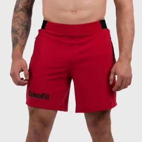 Northern Spirit - CROSSFIT® KNIGHT MEN STRETCH SLIM FIT SHORT 7-INCH - CARMINE