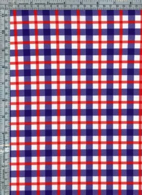 PLAID PRINTED ON SOFT POLYESTER SPANDEX [DBP/DTY/DOUBLE BRUSHED KNIT] | FWD01-P210124