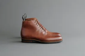 TwoThreeOne.Work II Wholecut Derby Boots from Russian Calf